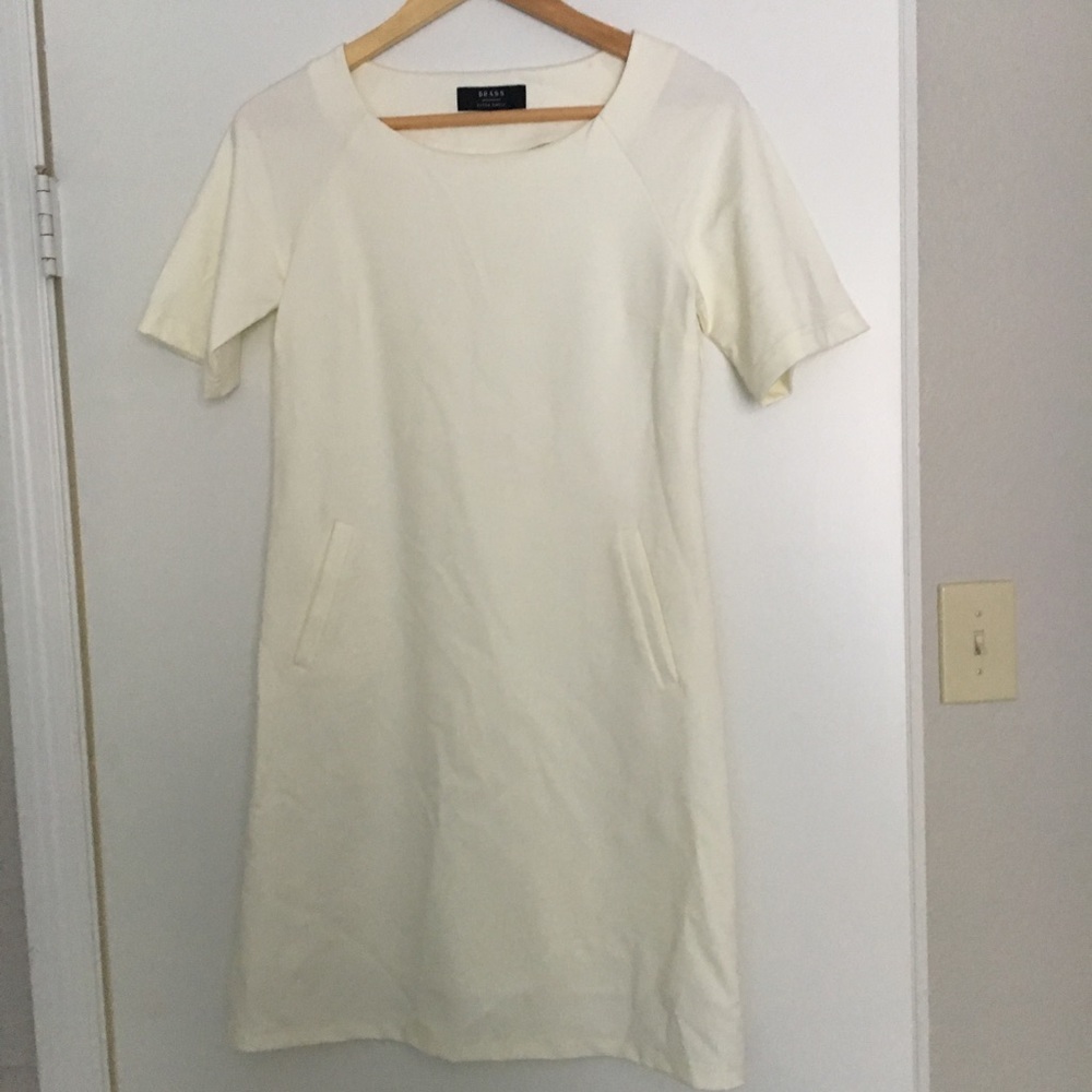 Brass Ivory A-Line Dress